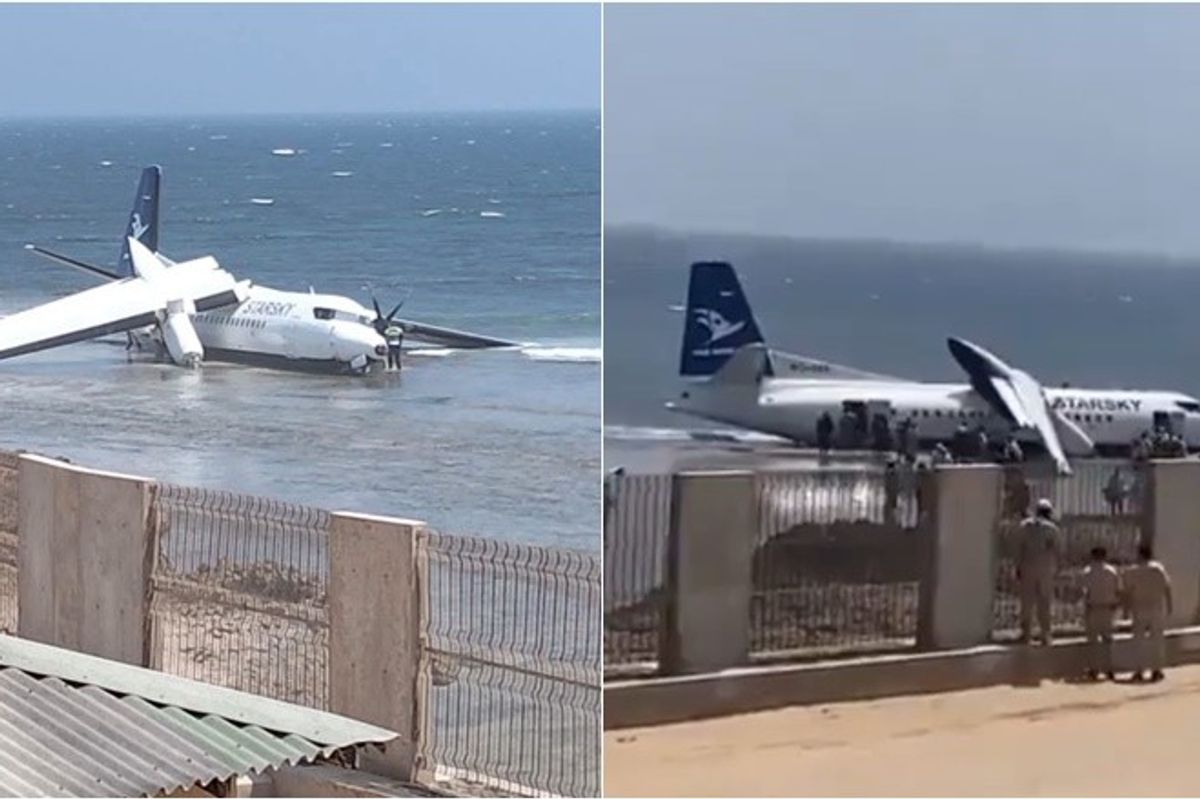 Aeroplani me 50 pasagjerë rrëzohet menjëherë pas ngritjes nga aeroporti i Mogadishut Aeroplani me 50 pasagjerë rrëzohet menjëherë pas ngritjes nga aeroporti i Mogadishut