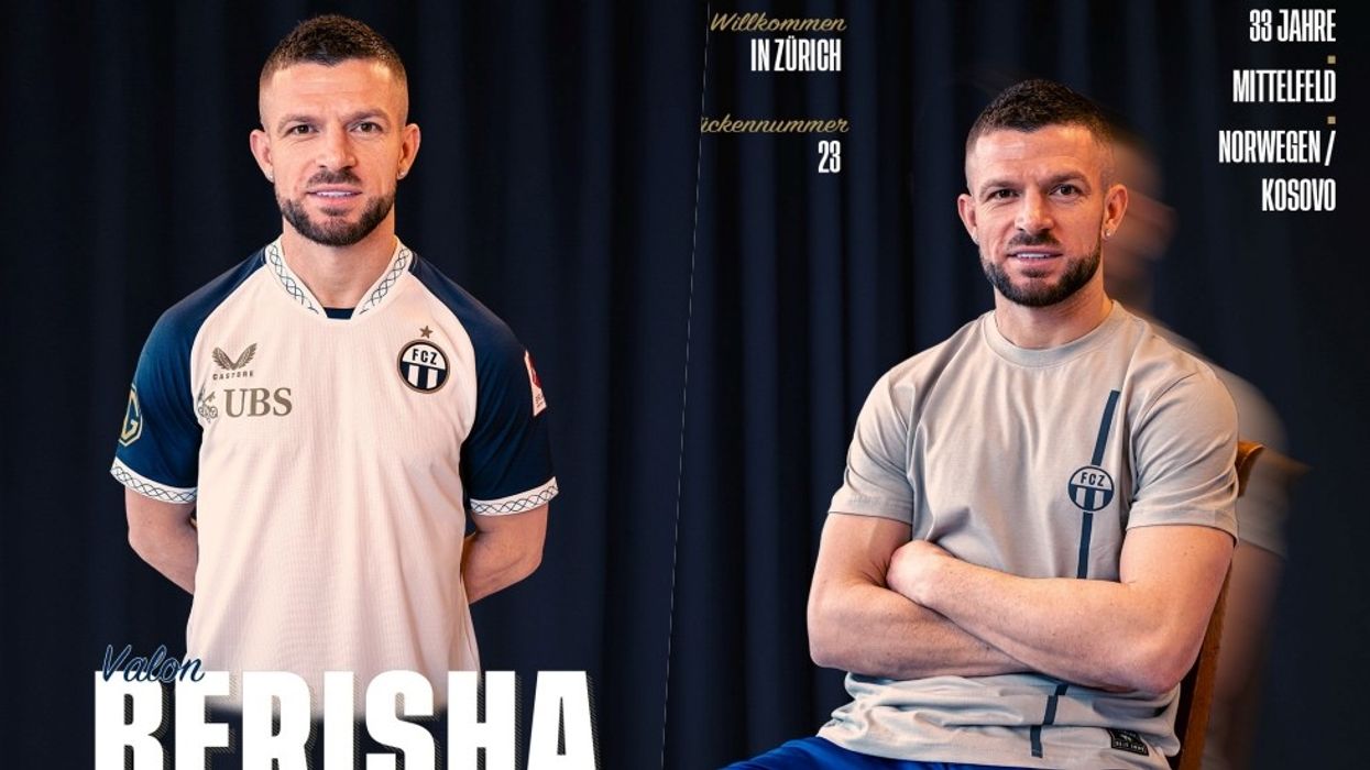 Zyrtare: Valon Berisha bëhet me skuadër të re, nënshkruan me gjigantin zviceran Zyrtare: Valon Berisha bëhet me skuadër të re, nënshkruan me gjigantin zviceran