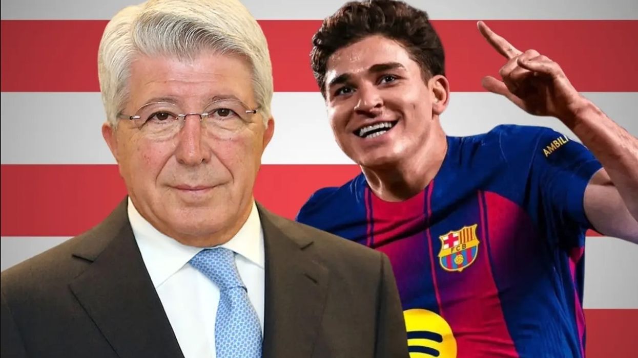 Presidenti i Atletico Madridit flet për transferimin e Alvarezit te Barcelona Presidenti i Atletico Madridit flet për transferimin e Alvarezit te Barcelona
