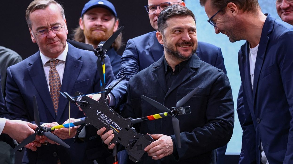 Prezantohet droni i parë i prodhuar nga Ukraina dhe Gjermania bashkë Prezantohet droni i parë i prodhuar nga Ukraina dhe Gjermania bashkë