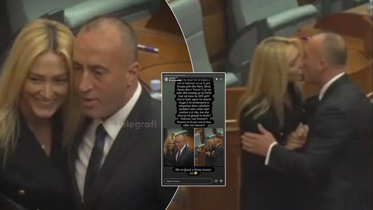Anita Muçaj-Haradinaj reagon pas dorëheqjes së Ramushit: Më në fund e fitova burrin tim Anita Muçaj-Haradinaj reagon pas dorëheqjes së Ramushit: Më në fund e fitova burrin tim