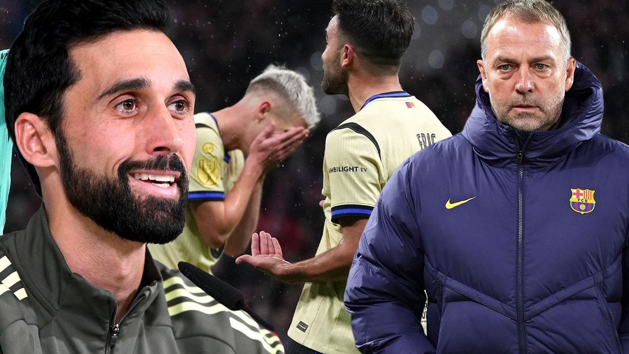 “Nuk kam asgjë për të thënë, pyesni Barcelonën dhe Flickun” , Alvaro Arbeloa tallet me katalunasit pas humbjes nga Atletico “Nuk kam asgjë për të thënë, pyesni Barcelonën dhe Flickun” , Alvaro Arbeloa tallet me katalunasit pas humbjes nga Atletico