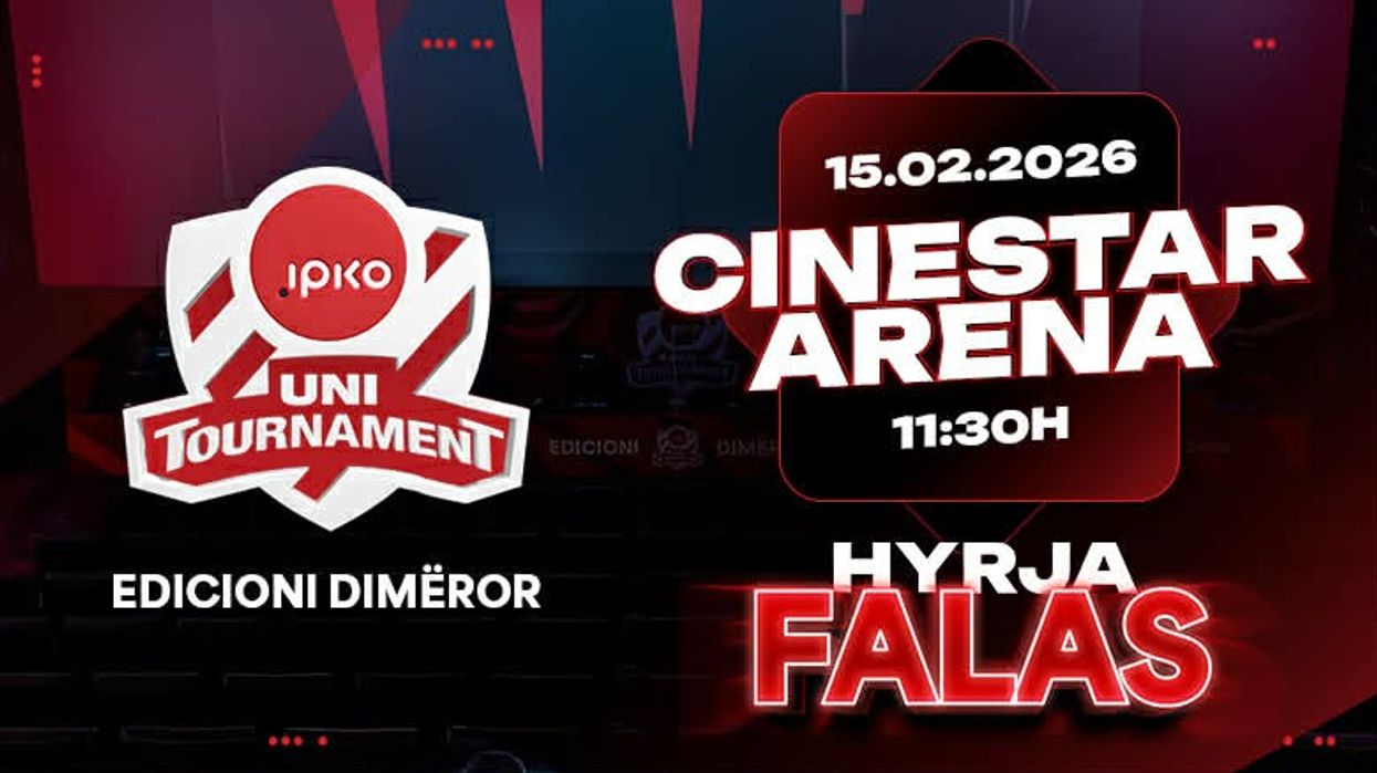 Finalja e IPKO UNI Tournament 2026 - adrenalinë dhe rivalitet më 15 shkurt Finalja e IPKO UNI Tournament 2026 - adrenalinë dhe rivalitet më 15 shkurt
