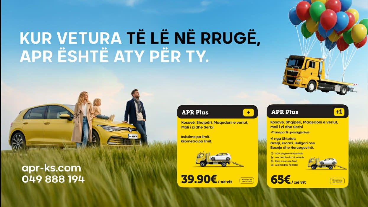 Kur vetura të lë në rrugë, APR e kthen problemin në zgjidhje Kur vetura të lë në rrugë, APR e kthen problemin në zgjidhje