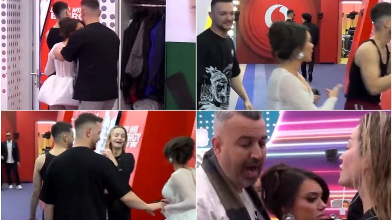 Momenti kur Rogerti e shtyn - Greta ‘shpërthen’ në sharje Momenti kur Rogerti e shtyn - Greta ‘shpërthen’ në sharje