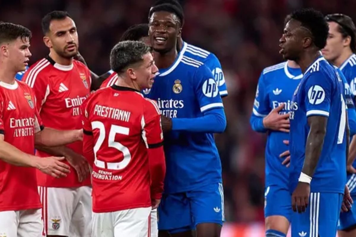 Ylli i Real Madridit mund të dënohet nga UEFA pas grushtit që i dha lojtarit të Benficës Ylli i Real Madridit mund të dënohet nga UEFA pas grushtit që i dha lojtarit të Benficës