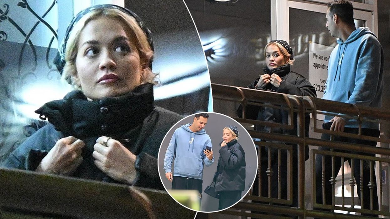 Rita Ora fotografohet në Los Angeles duke shijuar një darkë me lojtarin e famshëm të pokerit, Driss Rita Ora fotografohet në Los Angeles duke shijuar një darkë me lojtarin e famshëm të pokerit, Driss