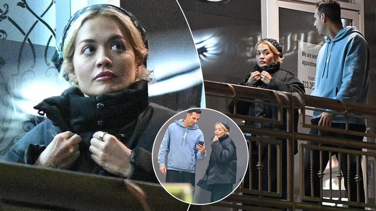 Rita Ora fotografohet në Los Angeles duke shijuar një darkë me lojtarin e famshëm të pokerit, Driss