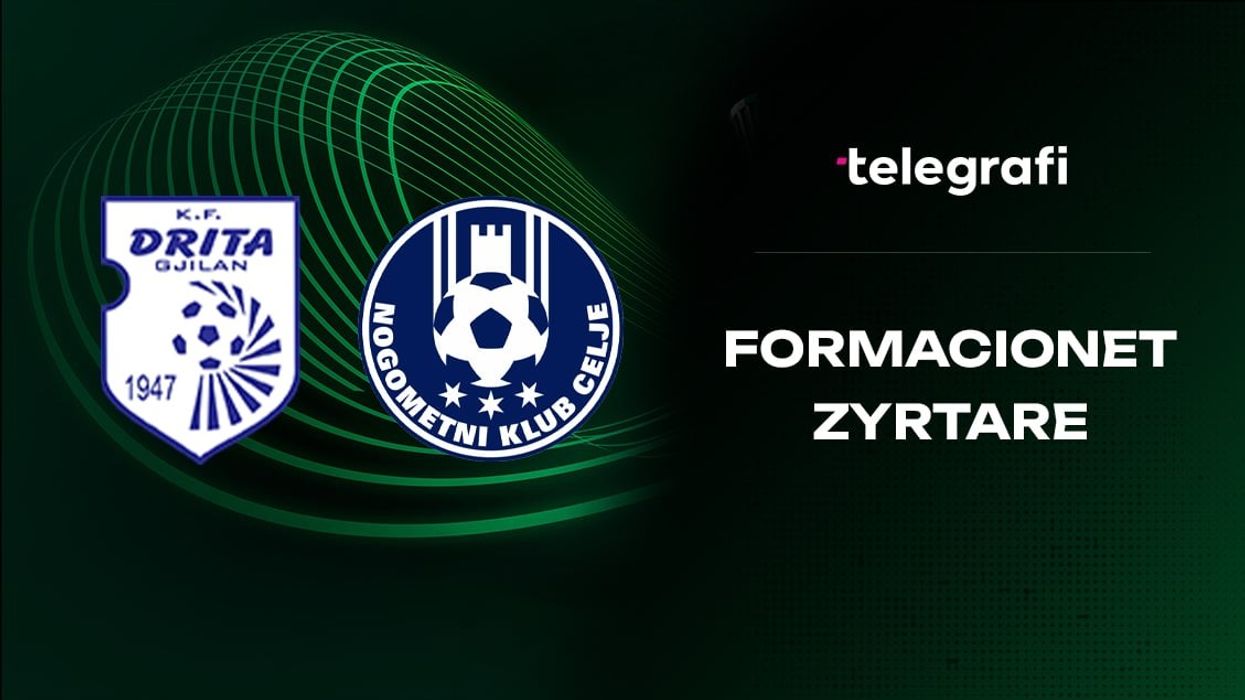 Drita synon befasi ndaj Celjes, formacionet zyrtare Drita synon befasi ndaj Celjes, formacionet zyrtare