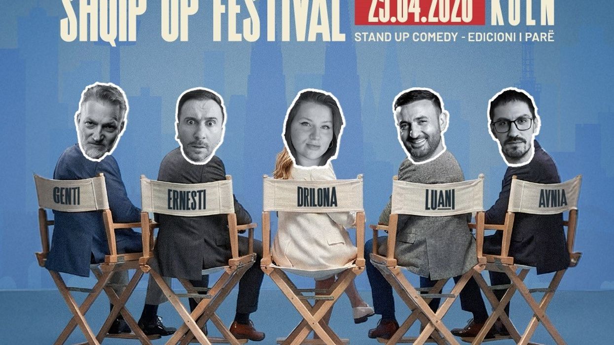 Festivali i humorit shqiptar 'Shqip Up Comedy' zbarkon në Gjermani - zbulohen artistët që do të performojnë Festivali i humorit shqiptar 'Shqip Up Comedy' zbarkon në Gjermani - zbulohen artistët që do të performojnë