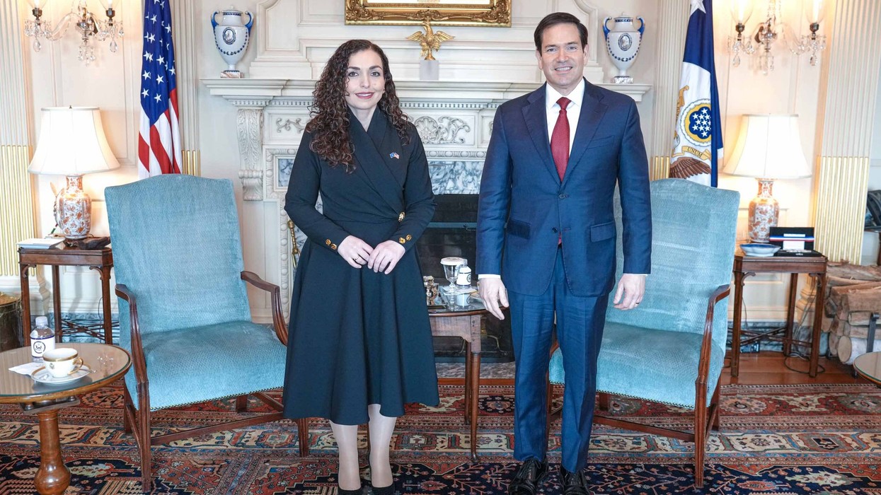 Rubio falënderon Presidenten Osmani për angazhimin e Kosovës për paqe