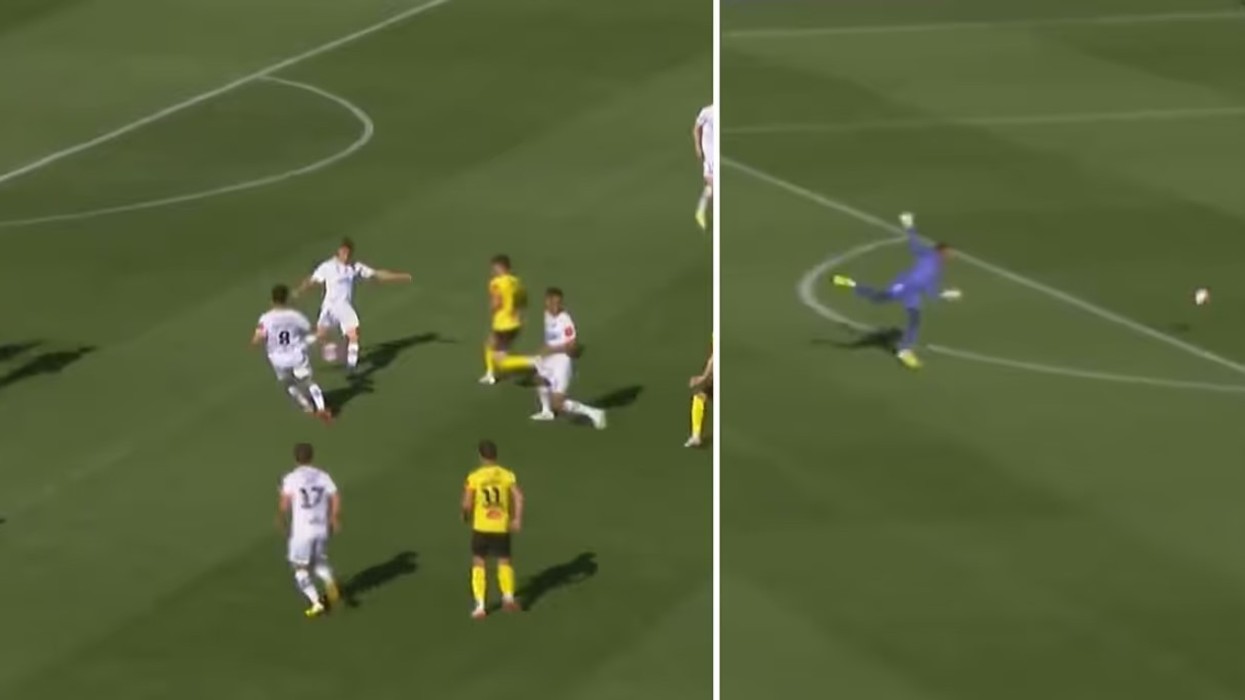 Në Australi u shënua goli më i pabesueshëm nga 70 metra largësi