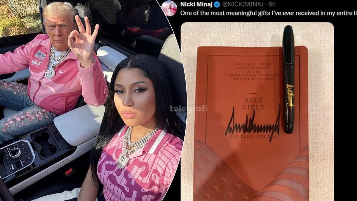 Nicki Minaj tregon dhuratën e saj më domethënëse: një Bibël e nënshkruar nga Donald Trump