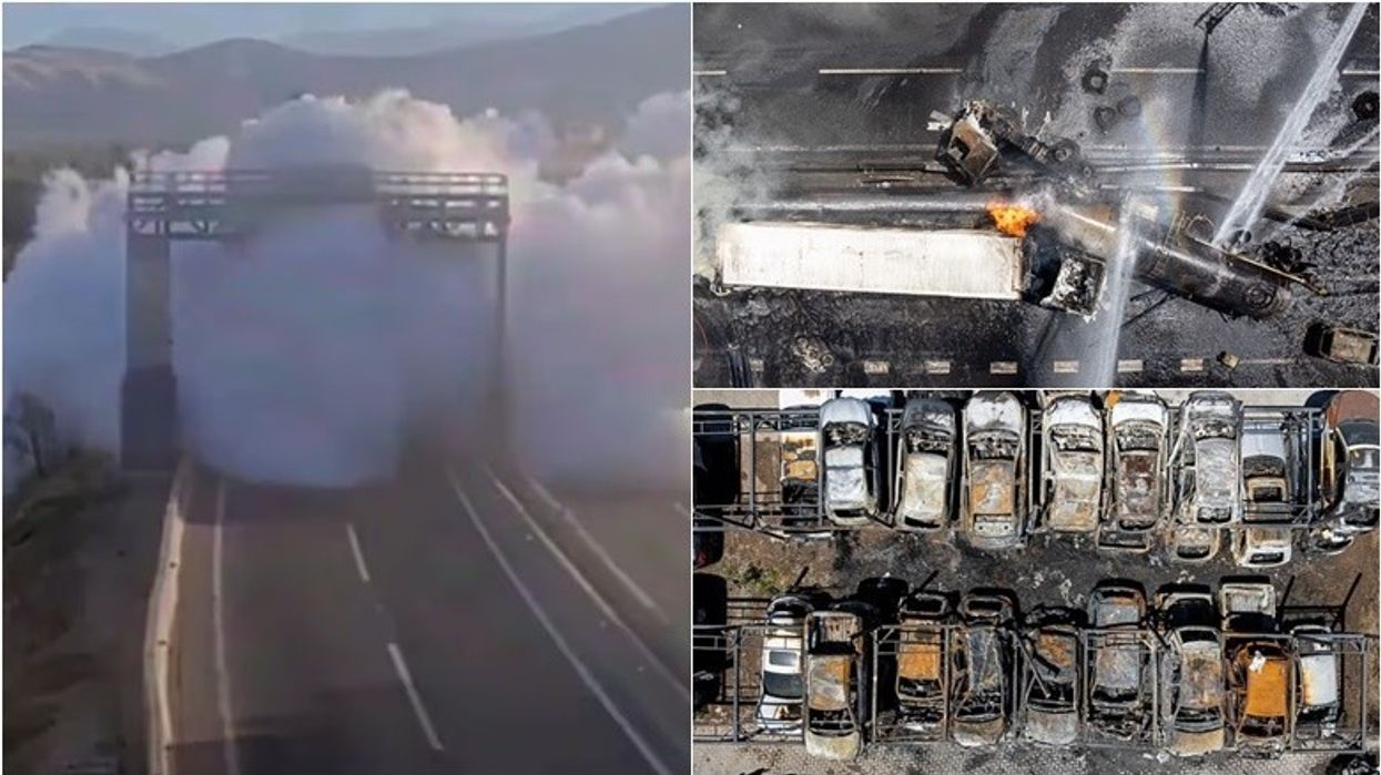 Disa të vdekur, pamje dhe detaje të tjera rreth shpërthimit të një cisterne gazi në një autostradë të Kilit Disa të vdekur, pamje dhe detaje të tjera rreth shpërthimit të një cisterne gazi në një autostradë të Kilit