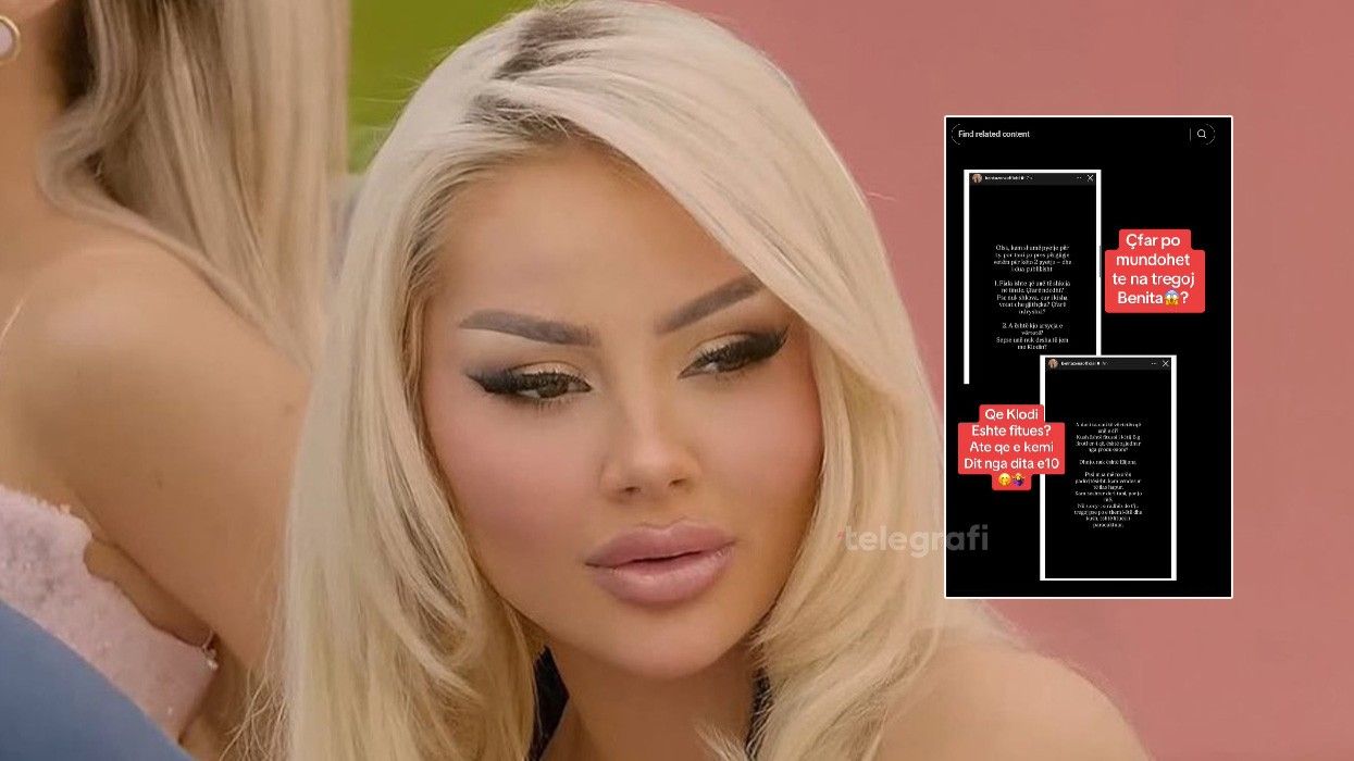 “Fjala ishte të shkoja në finale”, Benita ‘godet’ Olsën: A është arsyeja sepse nuk desha të jem me Klodin? “Fjala ishte të shkoja në finale”, Benita ‘godet’ Olsën: A është arsyeja sepse nuk desha të jem me Klodin?