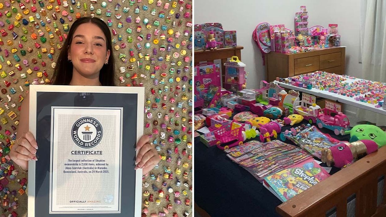 Koleksioni i një gruaje australiane prej 2,656 lodrash Shopkins thyen rekord botëror Koleksioni i një gruaje australiane prej 2,656 lodrash Shopkins thyen rekord botëror