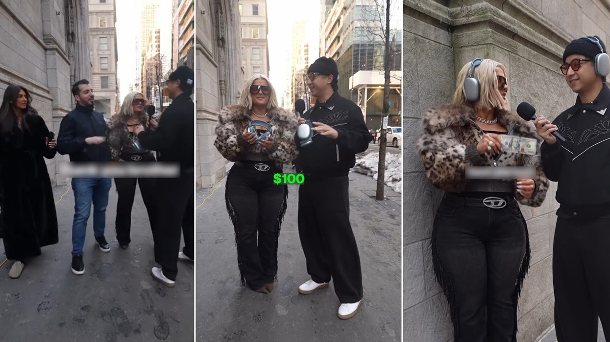 U ndalua në rrugë nga një influencues dhe fitoi sfidën e tij - Bebe Rexha i dhuron 100 dollarët për dikë tjetër në nevojë