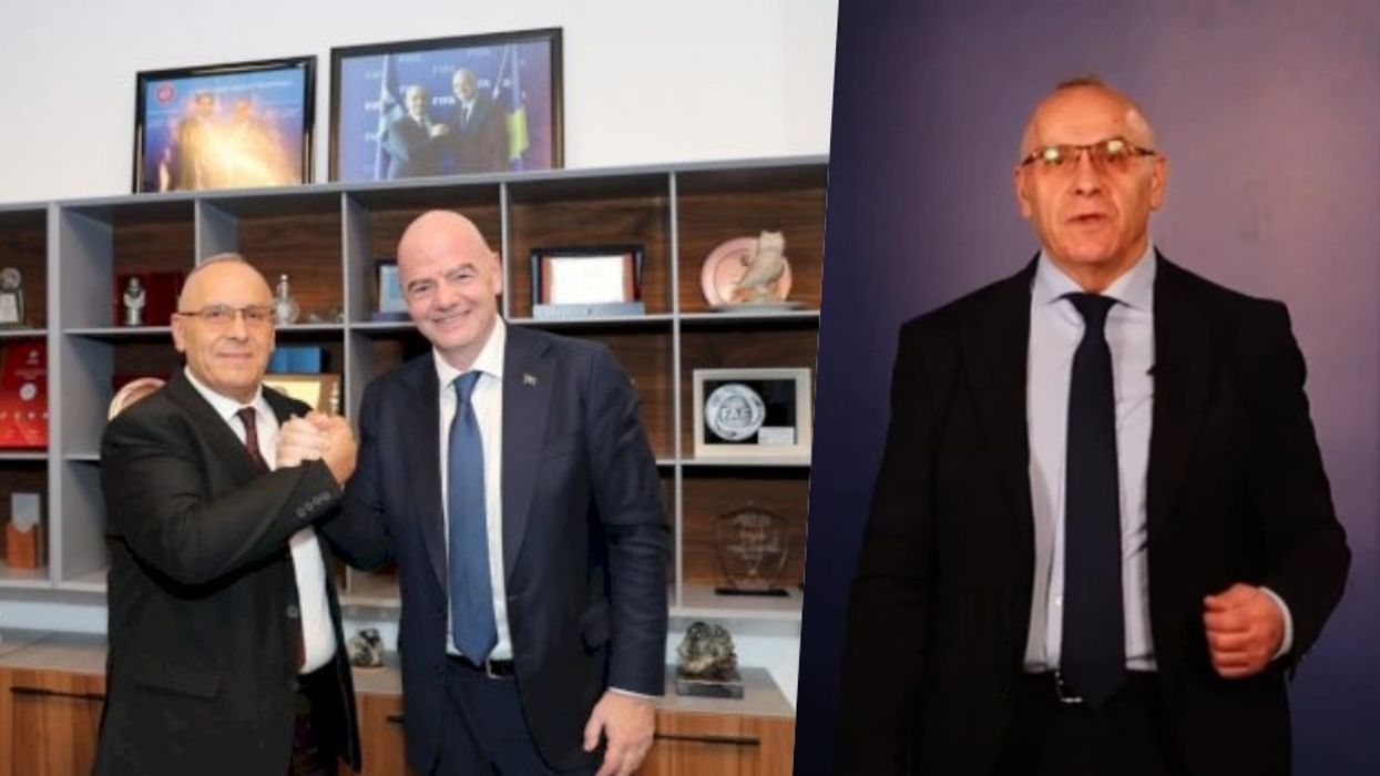FFK dhe Ademi urojnë Infantinon për 10-vjetorin në krye të FIFA-s FFK dhe Ademi urojnë Infantinon për 10-vjetorin në krye të FIFA-s
