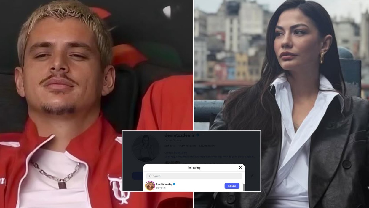 Pas pëlqimit, aktorja e famshme Demet Ozdemir ndjek Londrimin në rrjete sociale