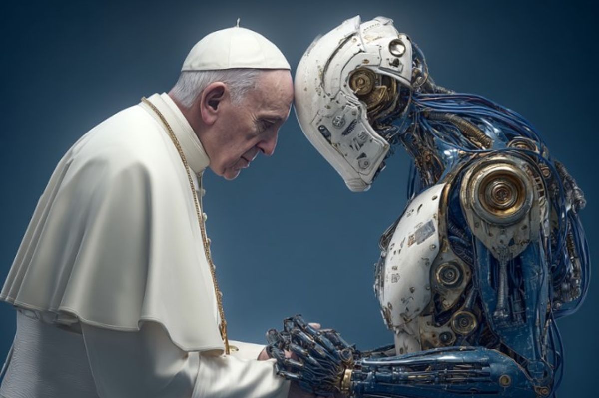 Papa u kërkon priftërinjve të mos përdorin inteligjencën artificiale për përgatitjen e ligjëratës fetare Papa u kërkon priftërinjve të mos përdorin inteligjencën artificiale për përgatitjen e ligjëratës fetare