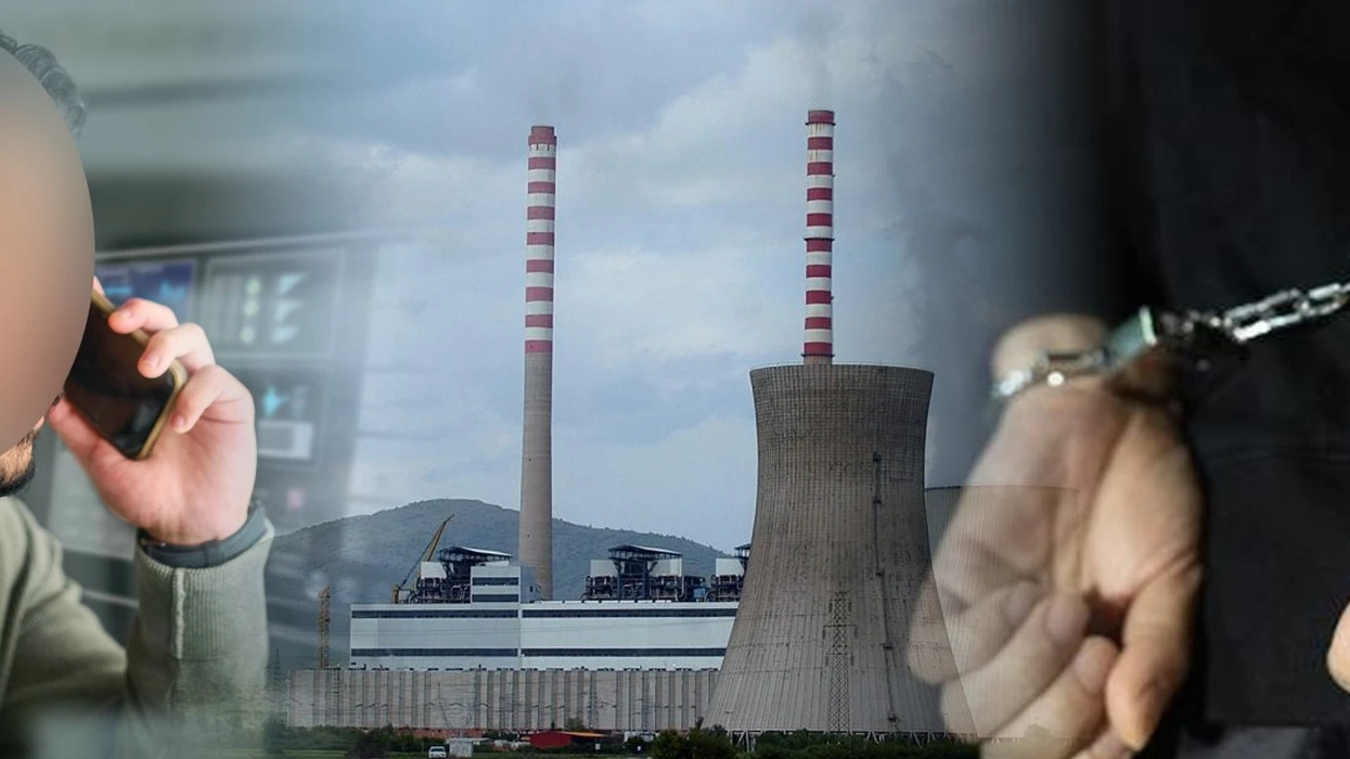 Për të dalë më herët nga puna tha se është vendosur bombë në TEC Osllomej, ndalohet personi nga Kërçova