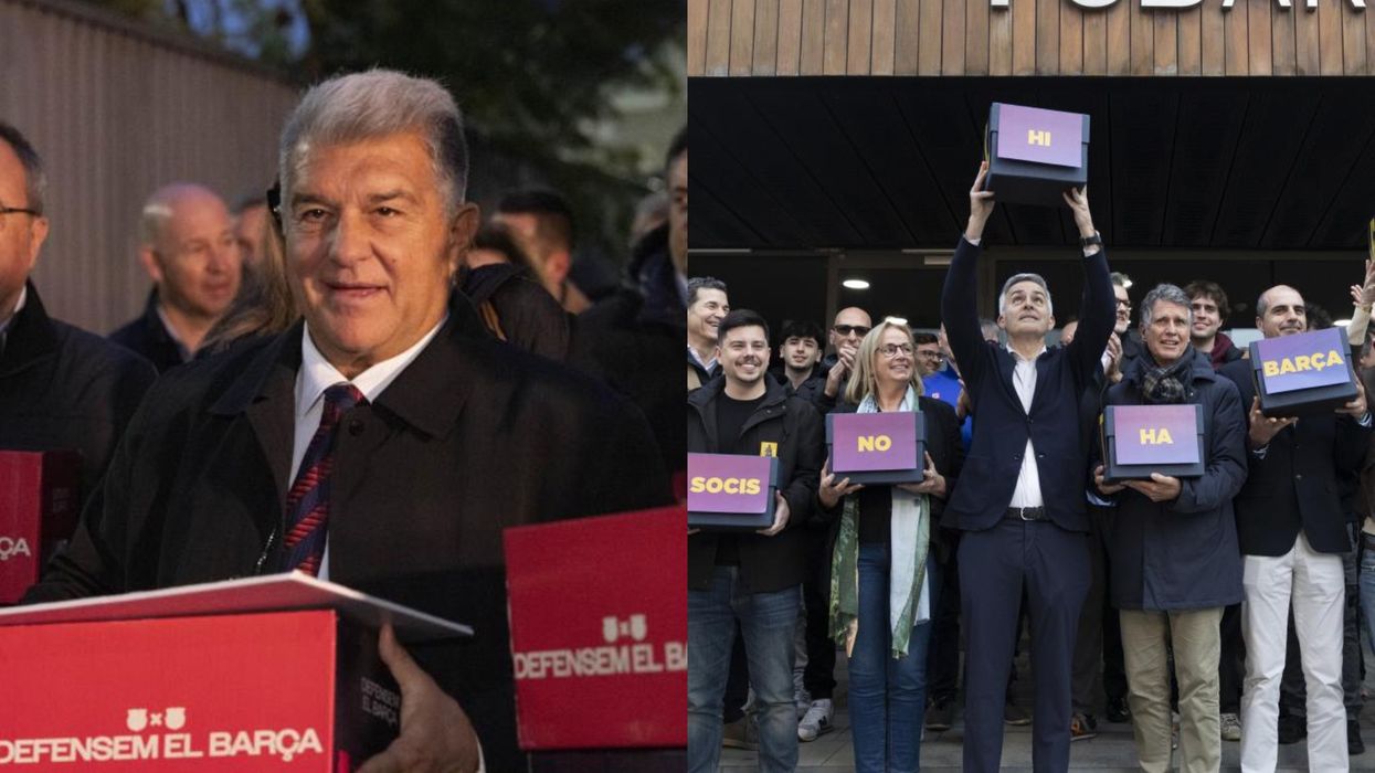 Barcelona konfirmon dy kandidatët e vetëm për zgjedhjet presidenciale Barcelona konfirmon dy kandidatët e vetëm për zgjedhjet presidenciale