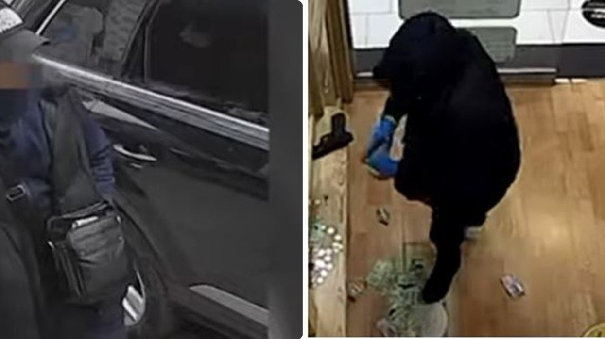 Me pistoletë në dorë, duke goditur derën me shkelma – pamje nga grabitja në Tiranë