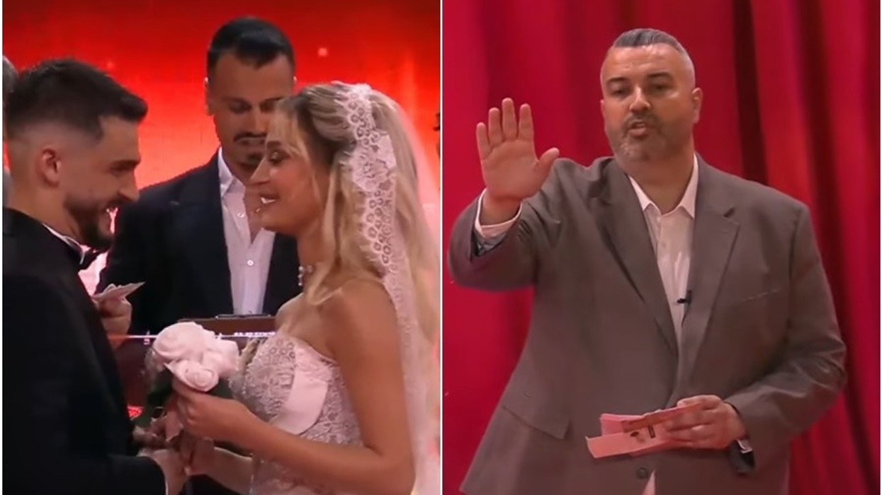 Nis dasma e Gimbos dhe Selin, ndërpritet nga Rogerti me një fjalim