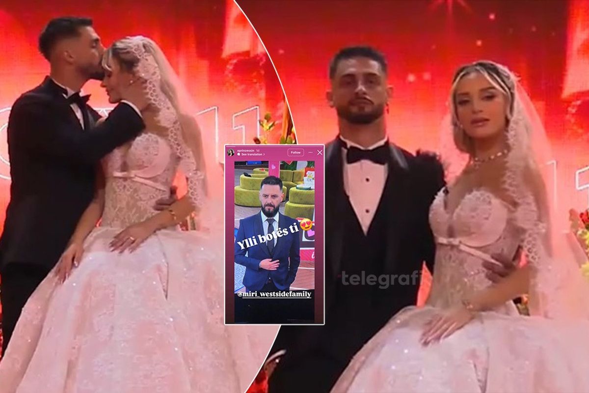Dasma e Selin dhe Gimbos në BBVA, reagon edhe gruaja e Mirit me një mesazh për të Dasma e Selin dhe Gimbos në BBVA, reagon edhe gruaja e Mirit me një mesazh për të