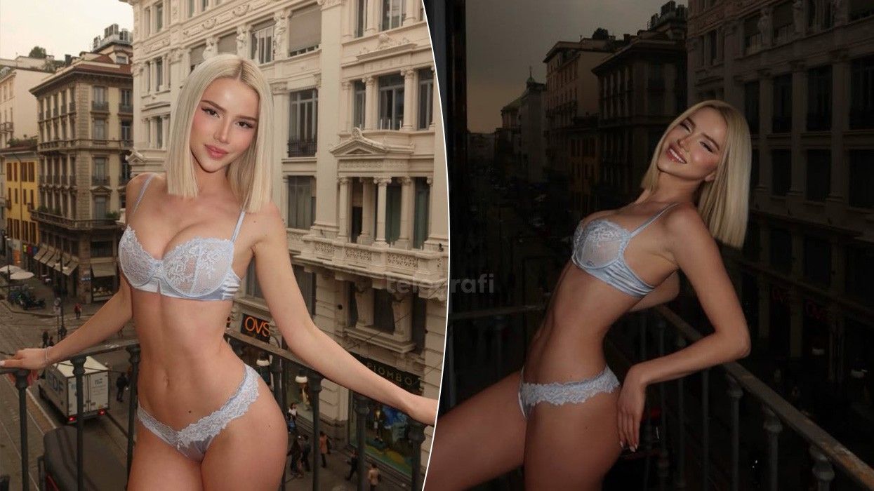 Sara Kolami tërheq vëmendjen nga Milano, teksa modelon në të brendshme Sara Kolami tërheq vëmendjen nga Milano, teksa modelon në të brendshme