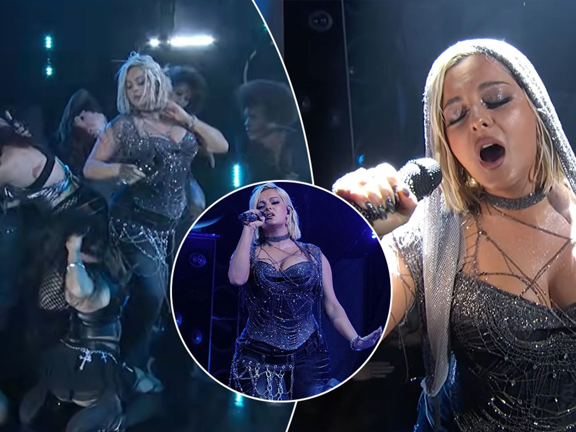 Bebe Rexha shkëlqen me një performancë mbresëlënëse në emisionin e Jimmy Kimmel duke kënduar "New Religion" Bebe Rexha shkëlqen me një performancë mbresëlënëse në emisionin e Jimmy Kimmel duke kënduar