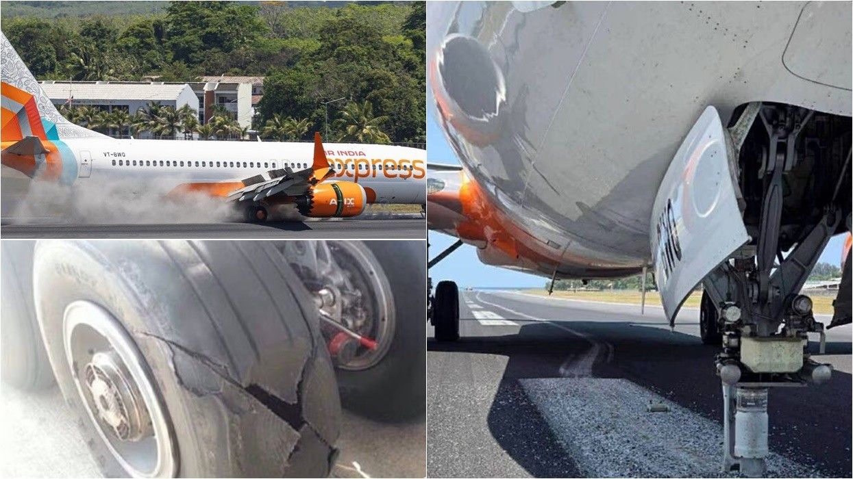 Aeroplani bëri ‘një ulje të tmerrshme’ në aeroportin kryesor të Tajlandës – zbulohen detajet dhe pamjet e para Aeroplani bëri ‘një ulje të tmerrshme’ në aeroportin kryesor të Tajlandës – zbulohen detajet dhe pamjet e para