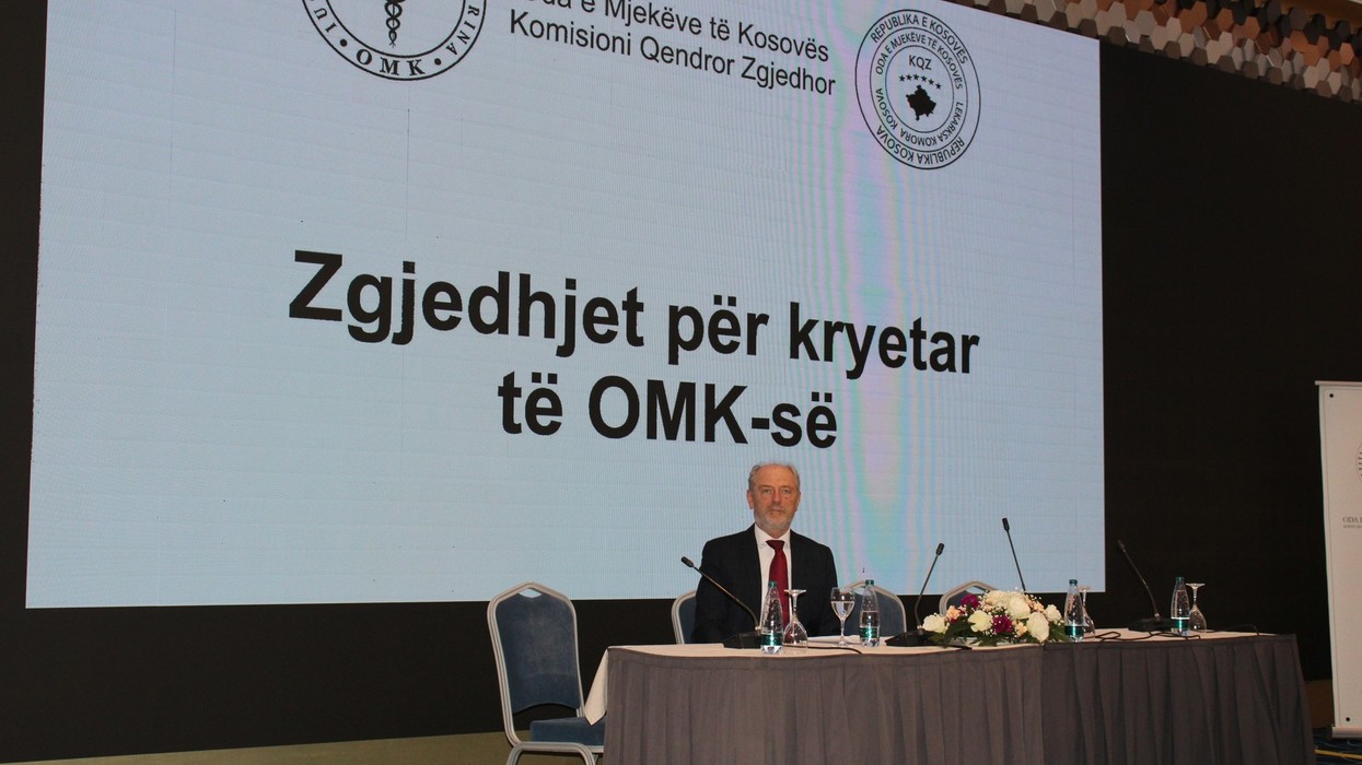 Pleurat Sejdiu rizgjidhet kryetar i Odës së Mjekëve të Kosovës