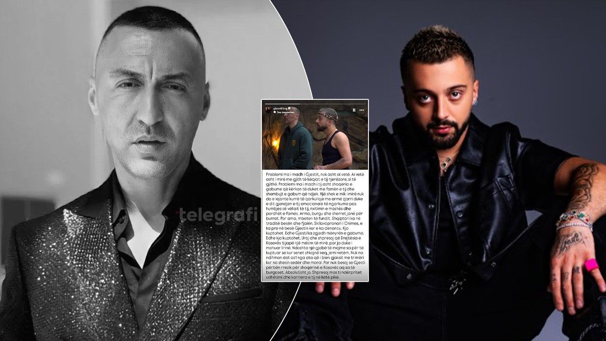 G-Bani 'shpërthen' për Gjestin: U pre në besë, një shok i mirë nuk do ta lejonte të qarkullonte me armë zjarri G-Bani 'shpërthen' për Gjestin: U pre në besë, një shok i mirë nuk do ta lejonte të qarkullonte me armë zjarri