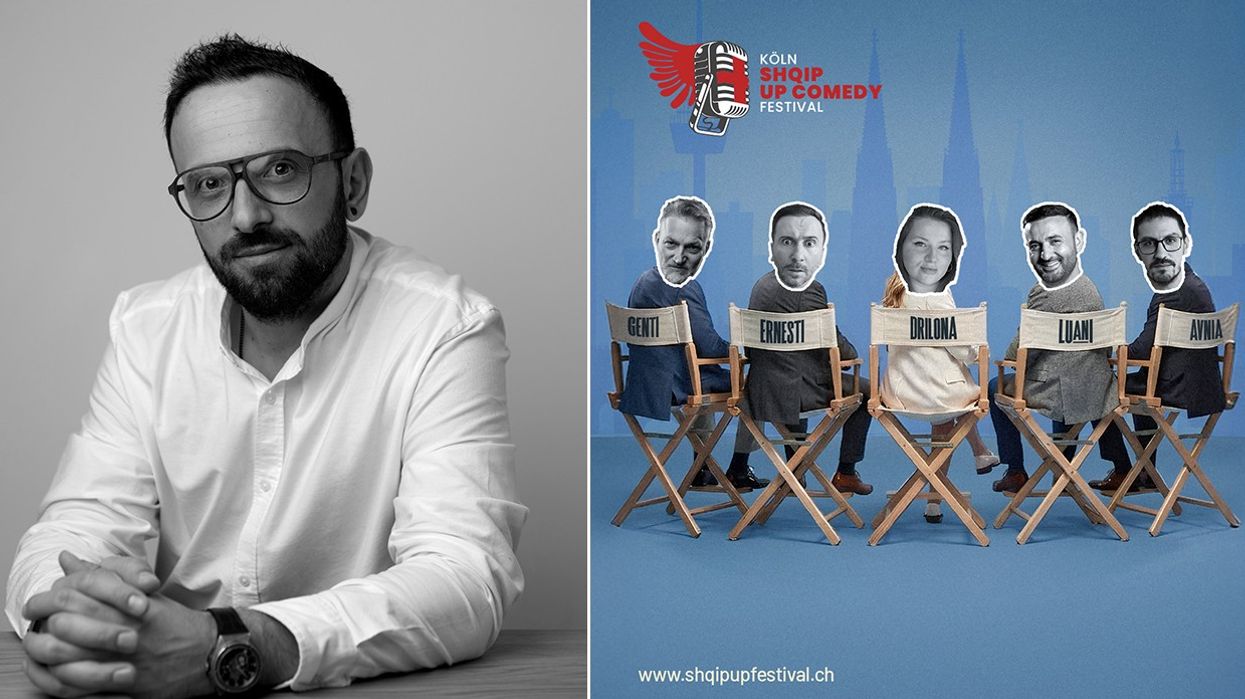 Ridvan Murati paralajmëron “Shqip Up Comedy Festival” në Këln, më pas edhe në disa qytete botërore Ridvan Murati paralajmëron “Shqip Up Comedy Festival” në Këln, më pas edhe në disa qytete botërore