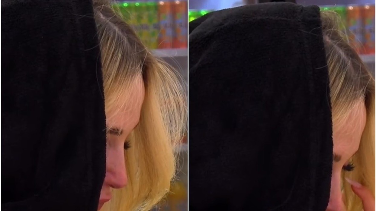 Dalja e Gimbos, Selin Bollati qan teksa qëndron e vetme