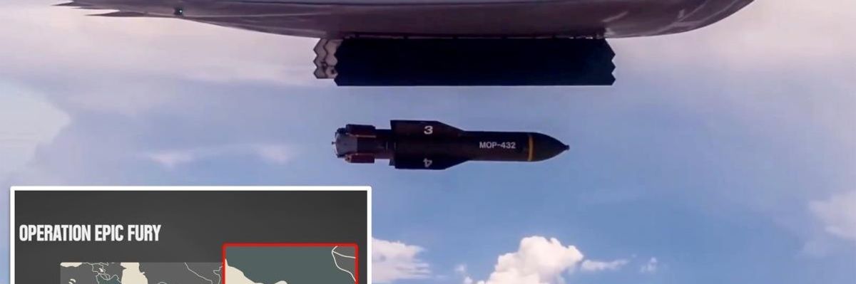 SHBA-të hedhin bomba 2270 kilogramëshe në bazat nëntokësore iraniane pranë Ngushticës së Hormuzit SHBA-të hedhin bomba 2270 kilogramëshe në bazat nëntokësore iraniane pranë Ngushticës së Hormuzit