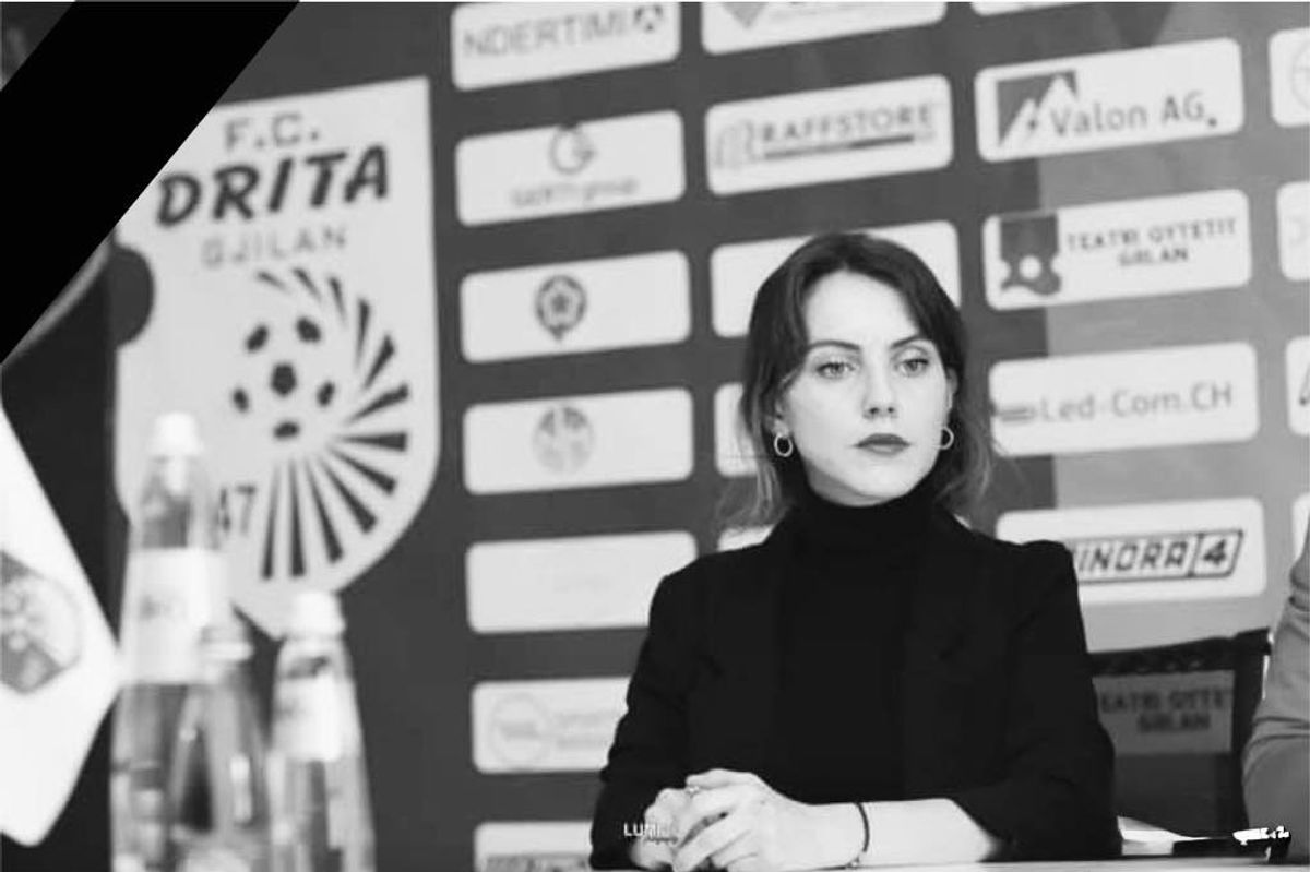 FC Drita në zi, ndërron jetë në moshë të re zëdhënësja e klubit Elife Sherifi FC Drita në zi, ndërron jetë në moshë të re zëdhënësja e klubit Elife Sherifi