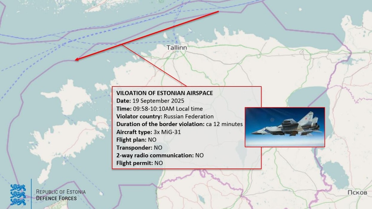 Një aeroplan luftarak rus hyn në hapësirën ajrore të NATO-s