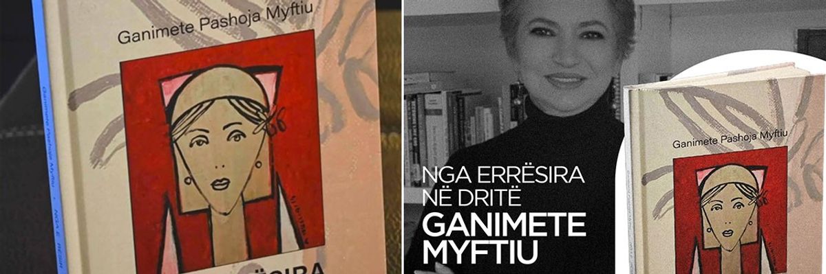 Promovohet libri “Nga Errësira në Dritë” i autores Ganimete Pashoja Myftiu në Librarinë Dukagjini Promovohet libri “Nga Errësira në Dritë” i autores Ganimete Pashoja Myftiu në Librarinë Dukagjini