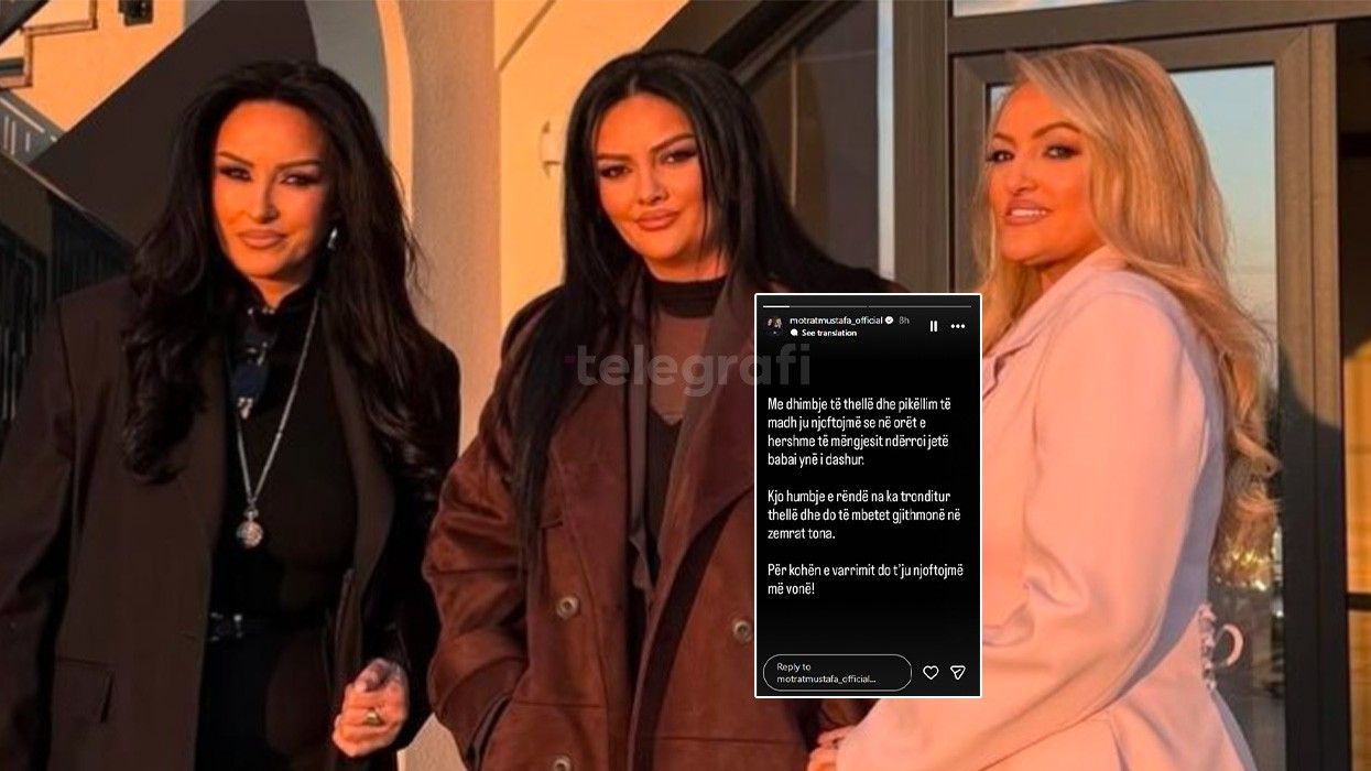 Motrat Mustafa japin lajmin e hidhur për ndarjen nga jeta të babait të tyre Motrat Mustafa japin lajmin e hidhur për ndarjen nga jeta të babait të tyre