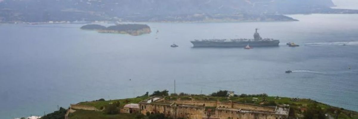 Aeroplanmbajtësja ‘USS Gerald R. Ford’, e përfshirë në operacionet luftarake ndaj Iranit, thuhet se është kthyer në Kretë Aeroplanmbajtësja ‘USS Gerald R. Ford’, e përfshirë në operacionet luftarake ndaj Iranit, thuhet se është kthyer në Kretë