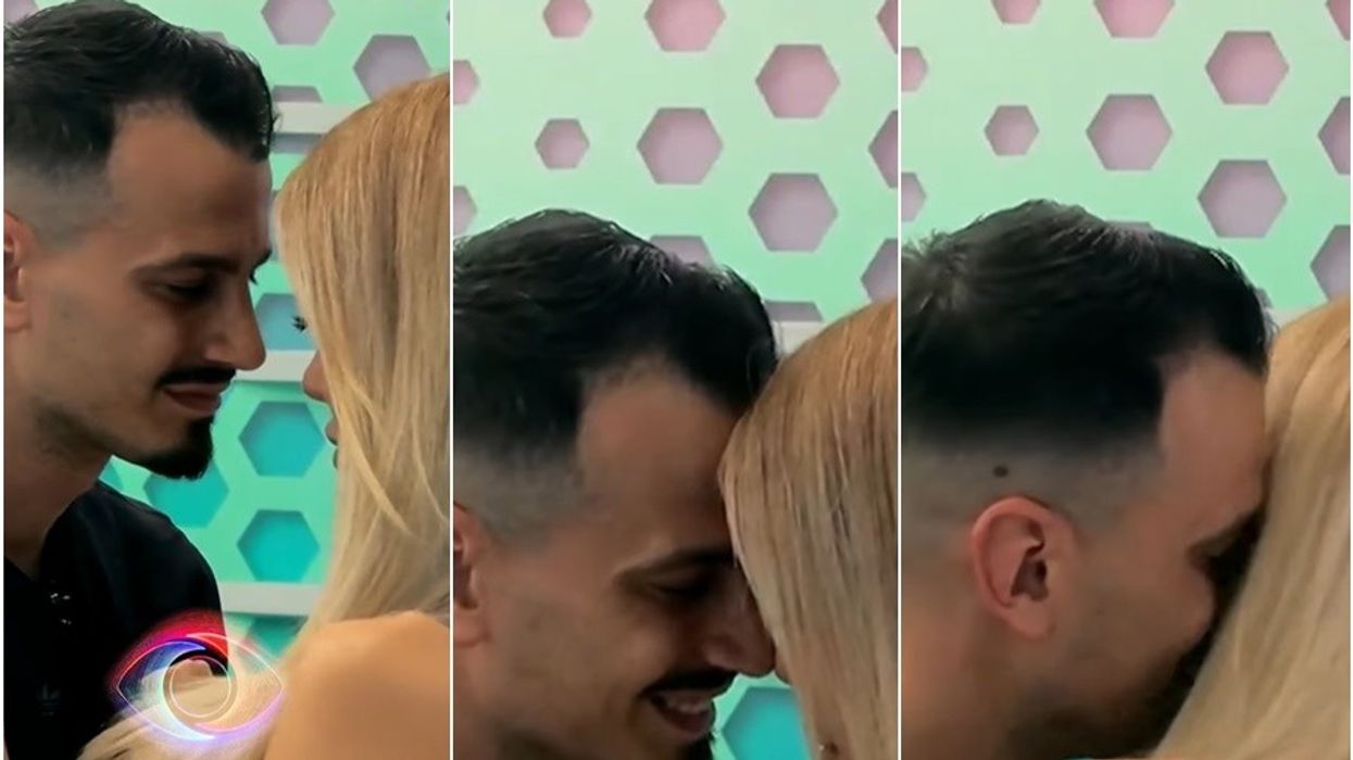 Puthje e ledhatime në mes të Mateos dhe Brikenës Puthje e ledhatime në mes të Mateos dhe Brikenës