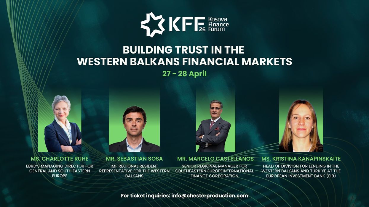 Kosova Finance Forum 2026: Nga një platformë rajonale drejt një forumi financiar me impakt global Kosova Finance Forum 2026: Nga një platformë rajonale drejt një forumi financiar me impakt global