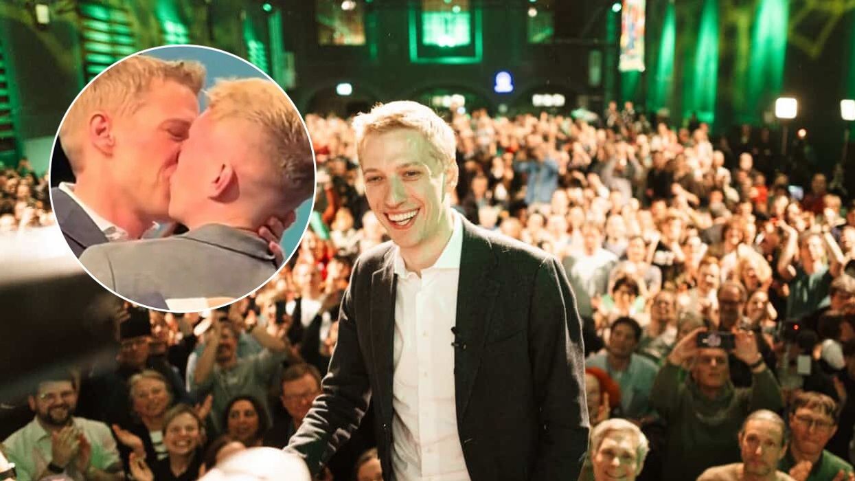 Kryebashkiaku i parë homoseksual i Mynihut festoi fitoren e tij me një puthje me të fejuarin e tij: Pa të kjo nuk do të kishte qenë e mundur Kryebashkiaku i parë homoseksual i Mynihut festoi fitoren e tij me një puthje me të fejuarin e tij: Pa të kjo nuk do të kishte qenë e mundur