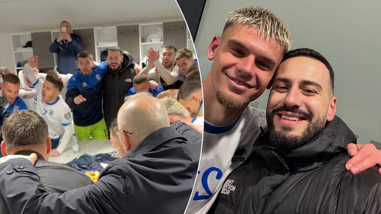 Capital T publikon video nga atmosfera në zhveshtore me lojtarët e Kosovës pas fitores ndaj Sllovakisë