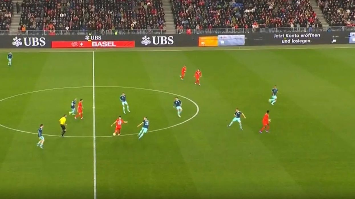 Granit Xhaka asiston te supergoli i Ndoye ndaj Gjermanisë Granit Xhaka asiston te supergoli i Ndoye ndaj Gjermanisë