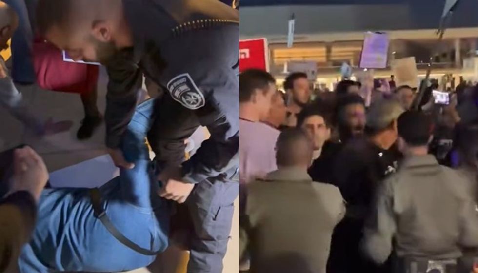 Izraelitët protestojnë kundër luftës me Iranin, përleshen me policinë