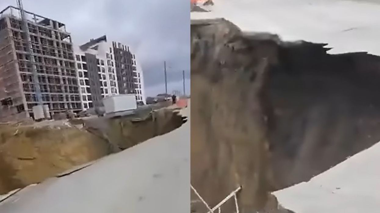 Shembet rruga “Malush Kosova” në Prishtinë, vështirësohet qarkullimi Shembet rruga “Malush Kosova” në Prishtinë, vështirësohet qarkullimi