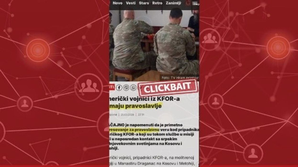 Aktivistja Kamberi: Mediat serbe deformojnë kuriozitetin fetar të ushtarëve amerikanë Aktivistja Kamberi: Mediat serbe deformojnë kuriozitetin fetar të ushtarëve amerikanë